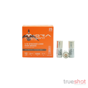 Migra Ammunition - Staxd - Pheasant Long Range - 12 Gauge - #4-6 Shot - 2-3/4" - 1-1/4 oz. - 1350 FPS - 250