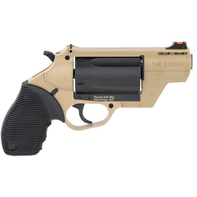 Taurus Judge Public Defender Revolver 45 Colt/410 ga. 2.5 in. FDE 5 rd.