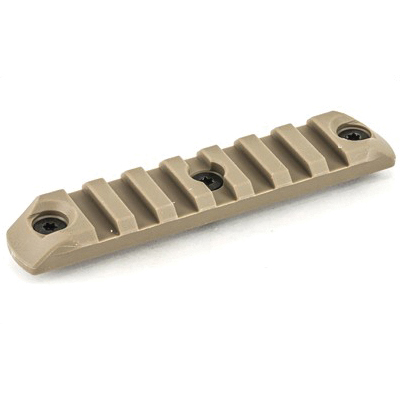 Bravo Company 4" Keymod Picatinny Rail for AR Rifles, FDE - BCM-KMR-1913-N4-FDE