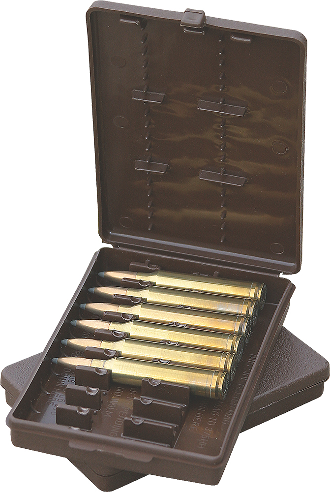 MTM Case Gard 9 Round Ammo Wallet, Brown - W-9-LM-70
