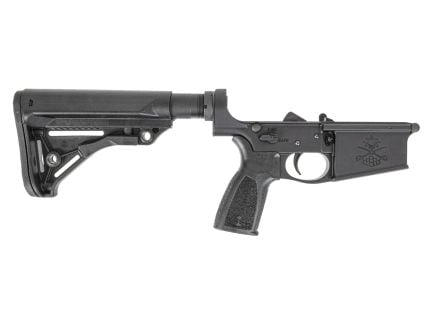 PSA Sabre AR-10 Lower Forged w/ Sabre Furniture, Black