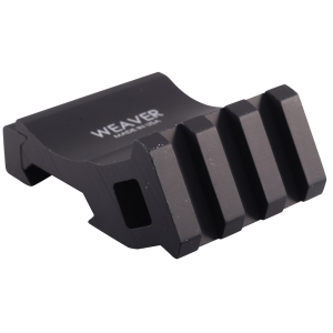 Weaver Tactical Offset Picatinny Red Dot Mount Matte Black