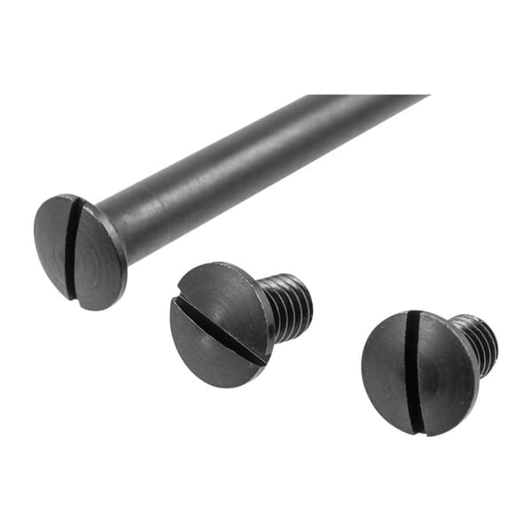 Marble Arms Tang Sight Screw Set Fits Uberti 1885, Black