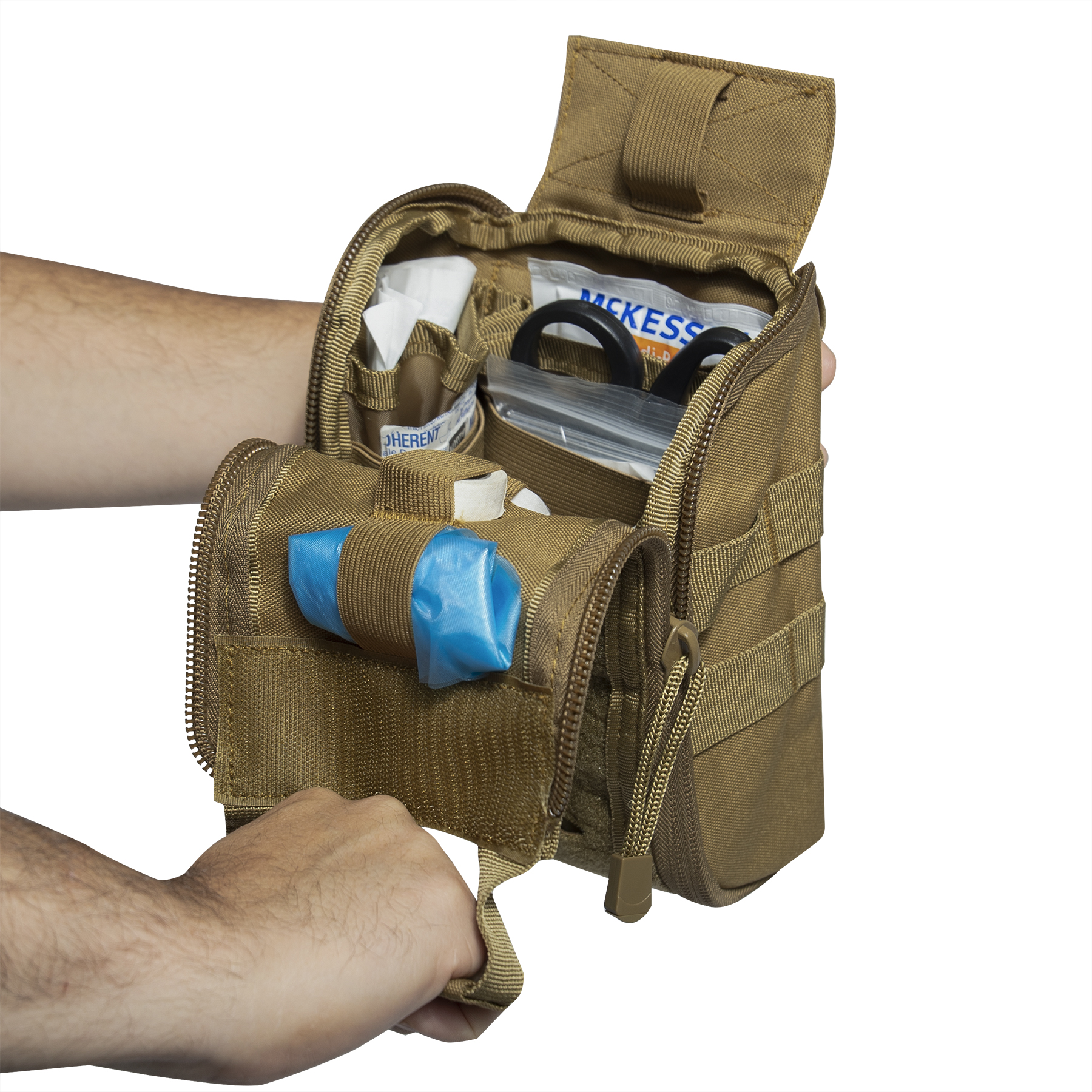 Rothco Fast Action Molle Medical Pouch - Coyote Brown