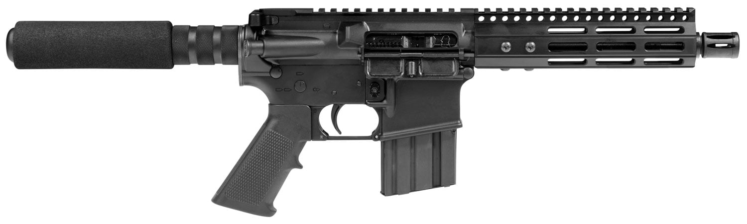 Franklin Armory CA7 5.56 Semi-Automatic AR Pistol, Hardcoat Anodized Black/Black Nitride - 3130