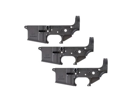 3 Pack Of PSA AR-15 "Stealth" Stripped Lowers