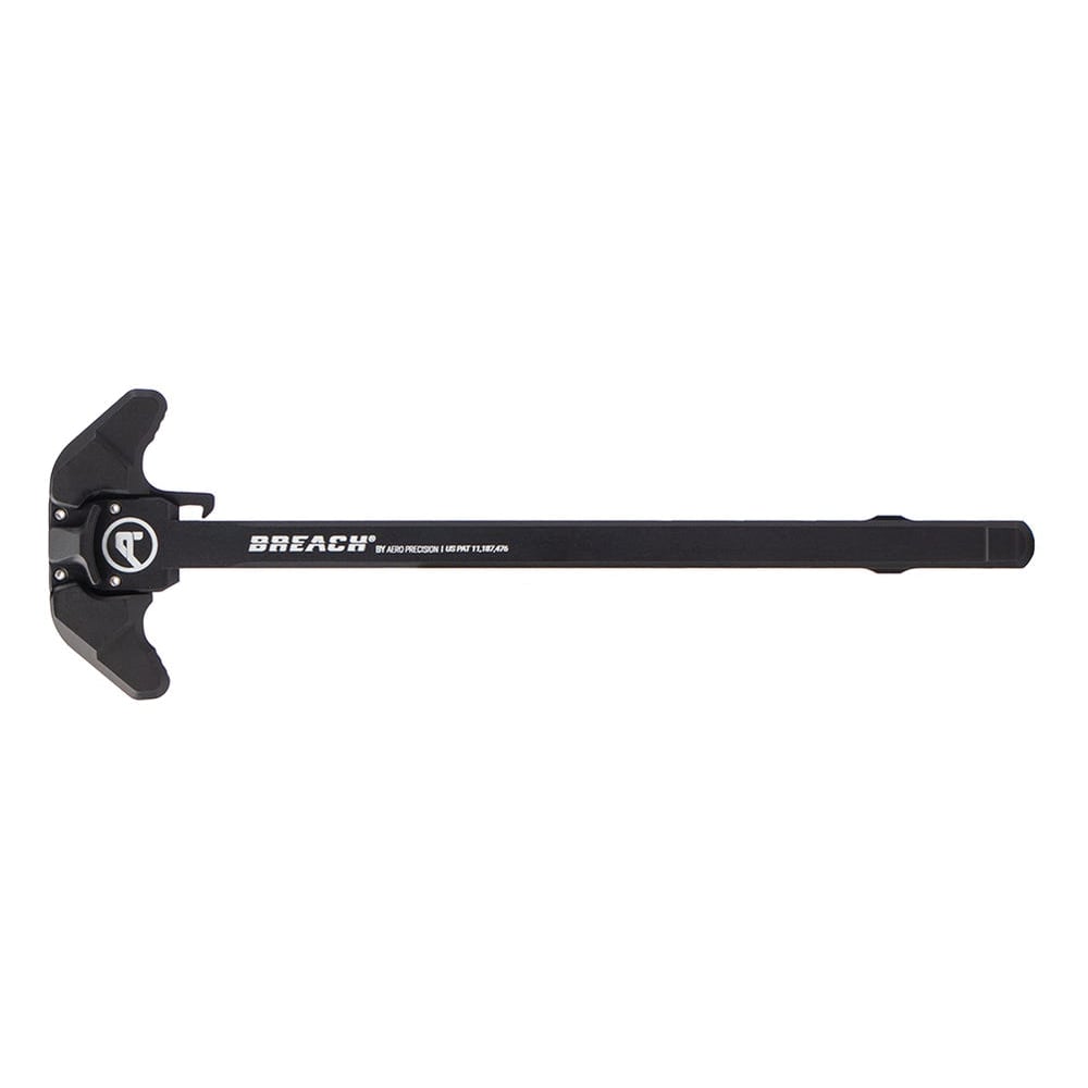 Aero Precision Breach Charging Handle w/Small Lever, Black