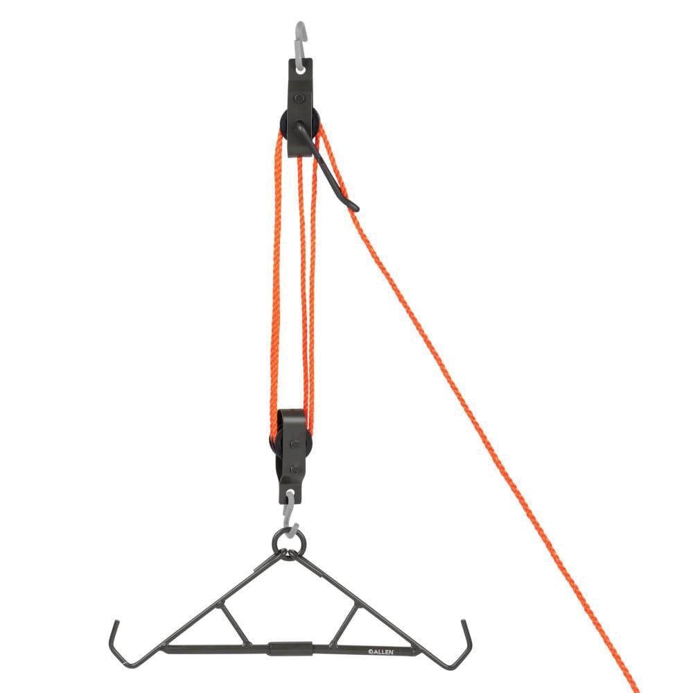 Allen Takedown Gambrel and Hoist Kit, Orange 500 lb