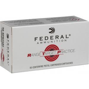 Federal RTP38130 Range and Target 38 Special 130 gr Full Metal Jacket (FMJ) - 50rd Box