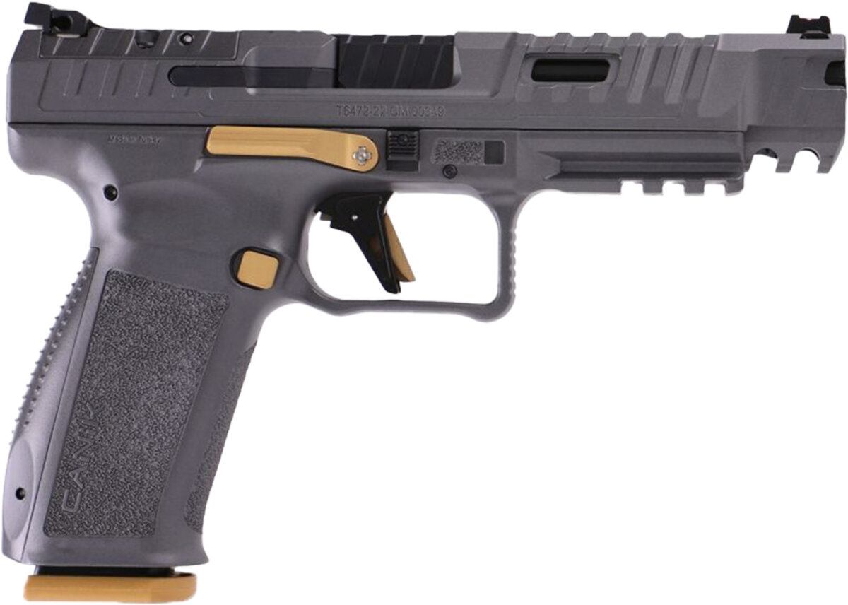 CANIK SFX RIVAL 9MM GREY 10+1 5" OPTICS READY SLIDE CUT