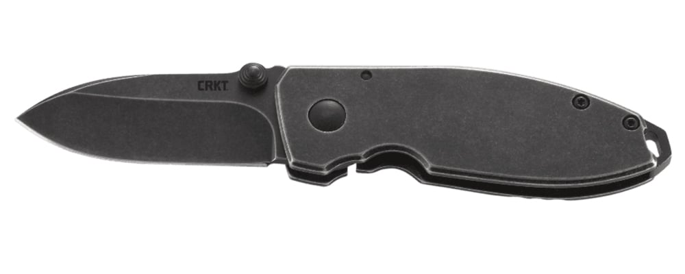 CRKT Squid Black Stonewash Folding Knife with Frame Lock