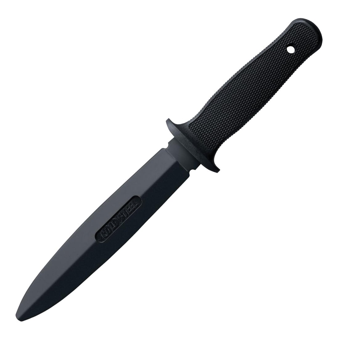 Cold Steel Trainer Fixed Training Knife Ideal for Martial Arts Practice in Black - CS-92R10D