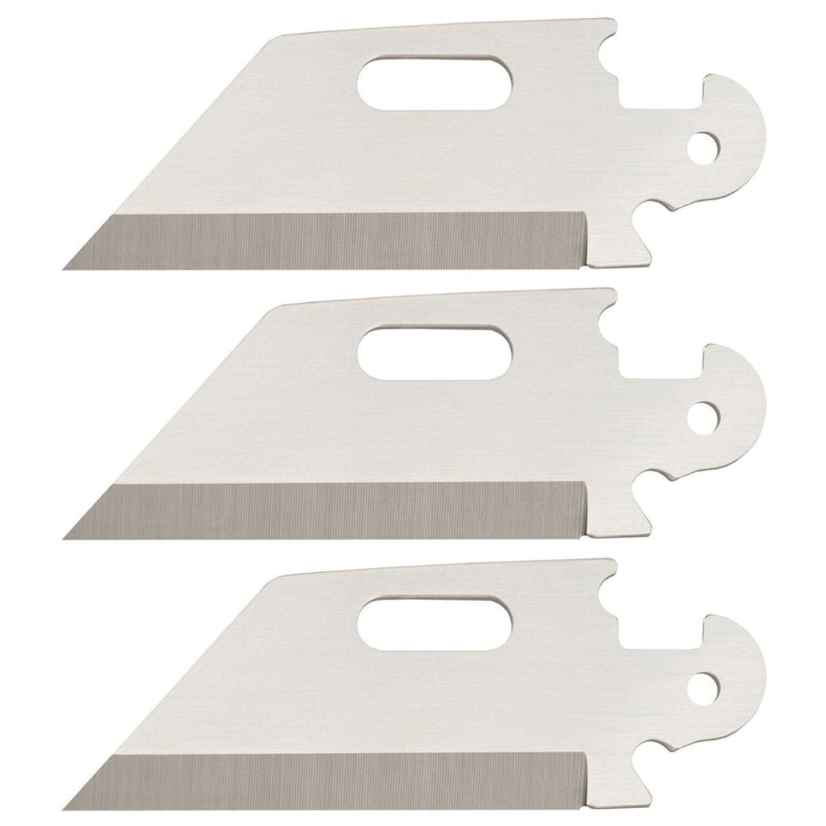 Cold Steel Click-N-Cut Utility Replacement Blade, Plain Edge