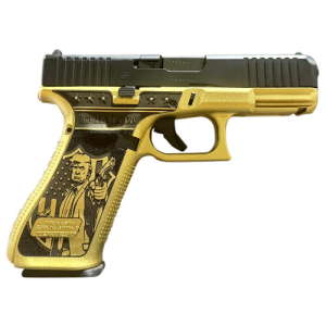 GLOCK G45 9mm 4.02" 17rd - Gold w/ Trump