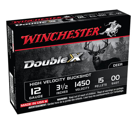 Winchester 12ga 3.5" 00 BUCK Supreme High Velocity Magnum 5rds - SB12L00