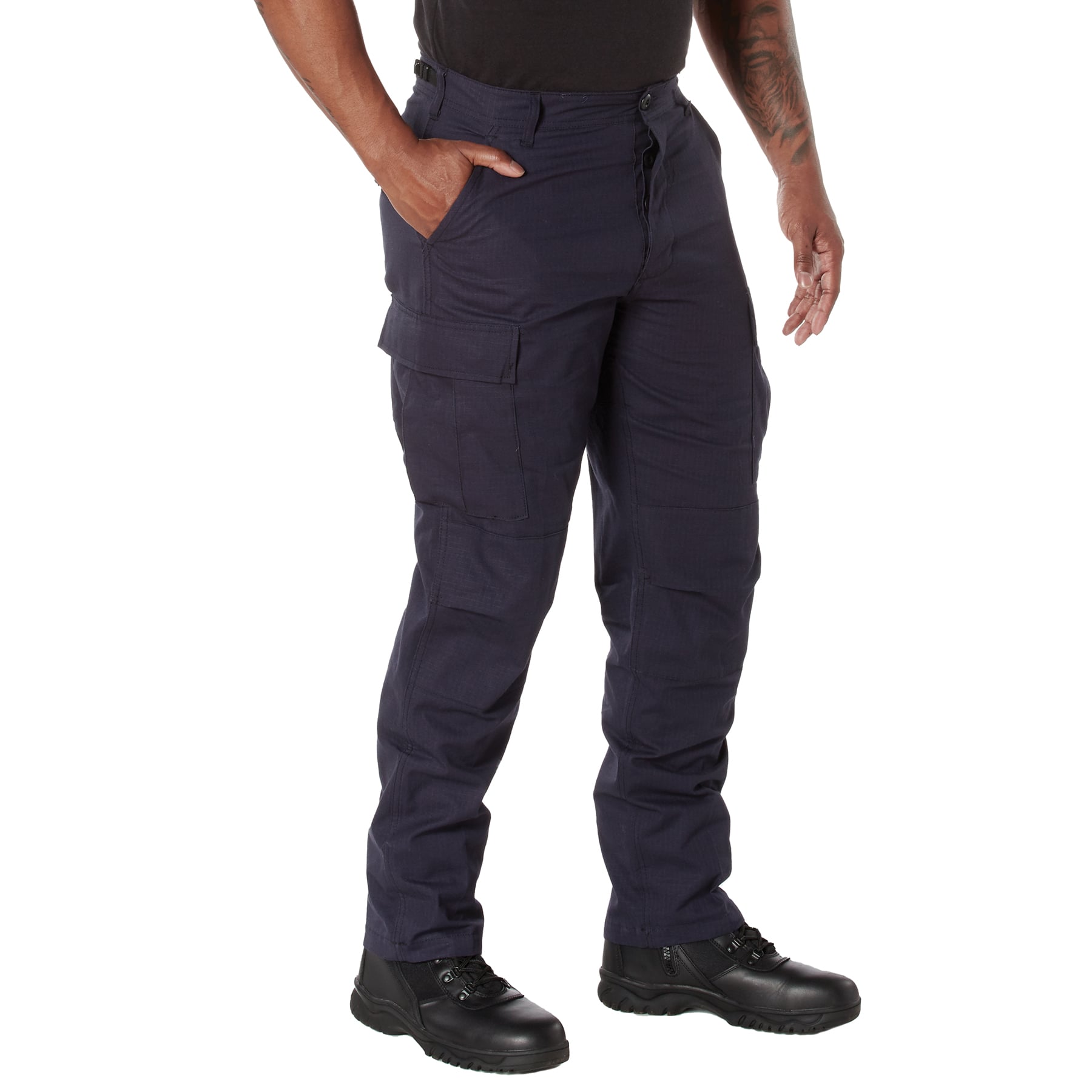 Rothco Rip-Stop Bdu Pants - Navy Blue, 2X-Large