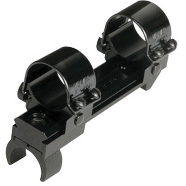 Weaver Smith and Wesson Revolvers Aluminum Pistol Mount 1-Piece Scope Base, Nickel Plated - 48496