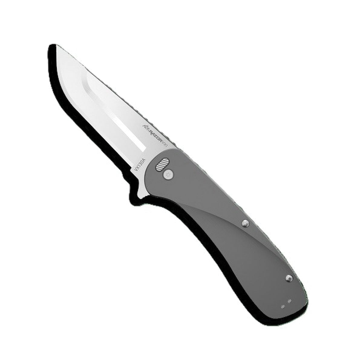 Outdoor Edge Knives Razor VX1 Folding Knife, Gray