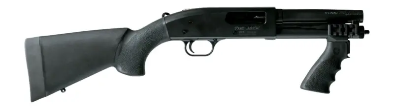 PTR JK12SBS-0120101 The Jack FS SBS 12 Gauge 3" 2+1 7.25" Black Cerakote Barrel Receiver, Black Fixed w/AR Style Pistol Grip