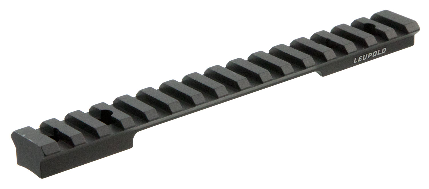 Leupold BackCountry Browning AB3 Short Action 7075 T6 Aluminum 1-Piece Cross-Slot Base, Matte Black - 174682