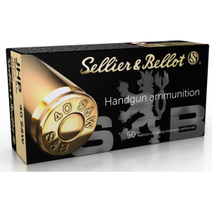 Magtech Sellier & Bellot SB40C 40 S&W 180 Jacketed Hollow Point - 50rd Box