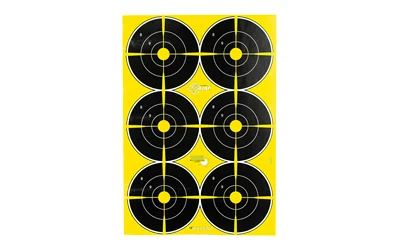 ALLEN EZ AIM 12"X18" BULLSEYE 8PK