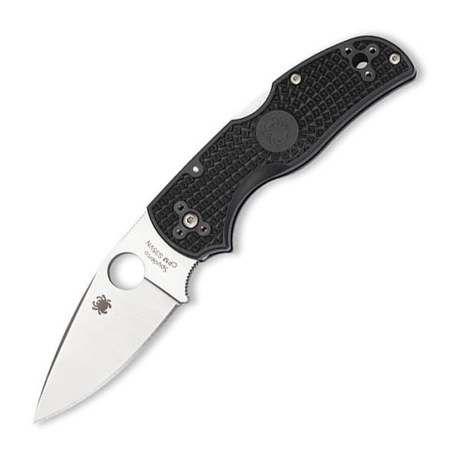 Spyderco Native 5 Drop Point Folding Knife, 2.95" - C41PBK5