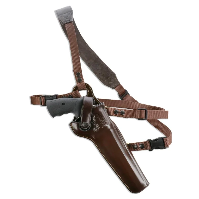 Galco Kodiak Chest Holster for S X Frame M500 8 3/8" Barrel Havana Brown RH