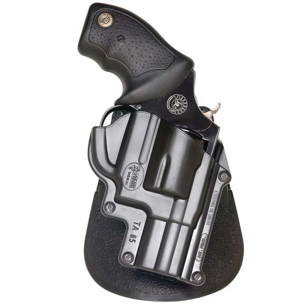 Fobus Standard Right Hand Taurus 85/850 CIA/UL85 Holster, Paddle Mount, Smooth Black - TA85