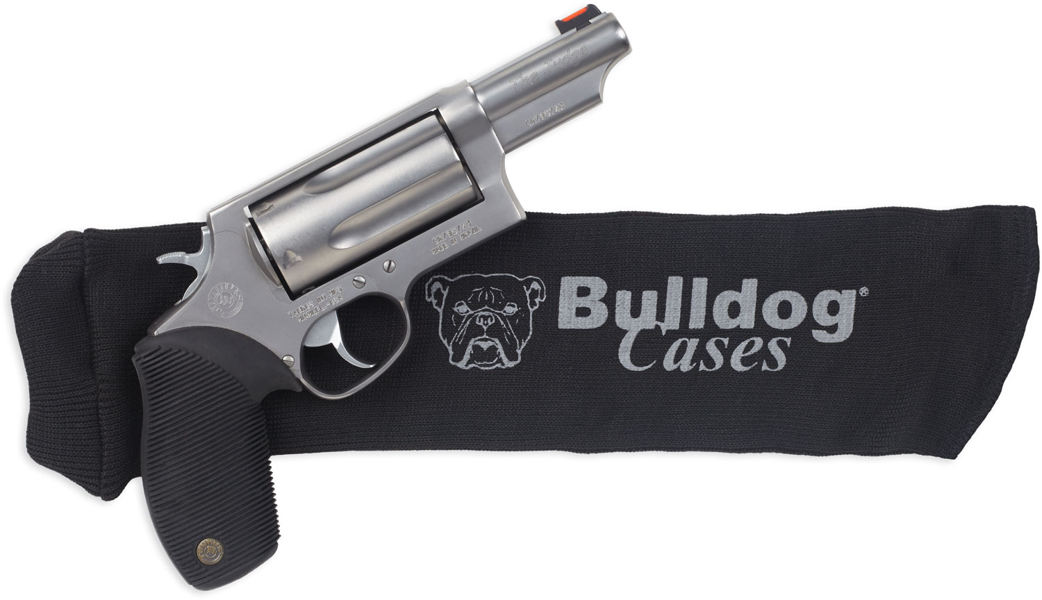 Bulldog Cases 14" L x 4" W Gun Sock, Black - BD150