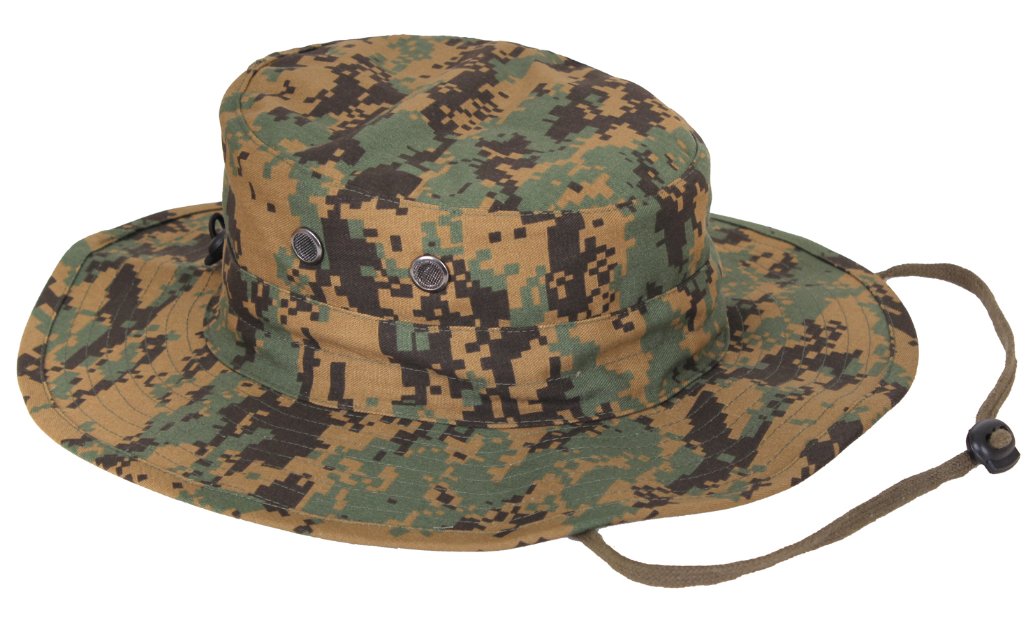 Rothco Adjustable Boonie Hat - Woodland Digital Camo