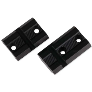 Weaver Mounts 48474 Top Mount Base Pairs   Ruger 10/22 Black Matte
