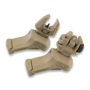 Fab-Defense FAB Defense FRBS Offset Rifle Sights Kit Tan