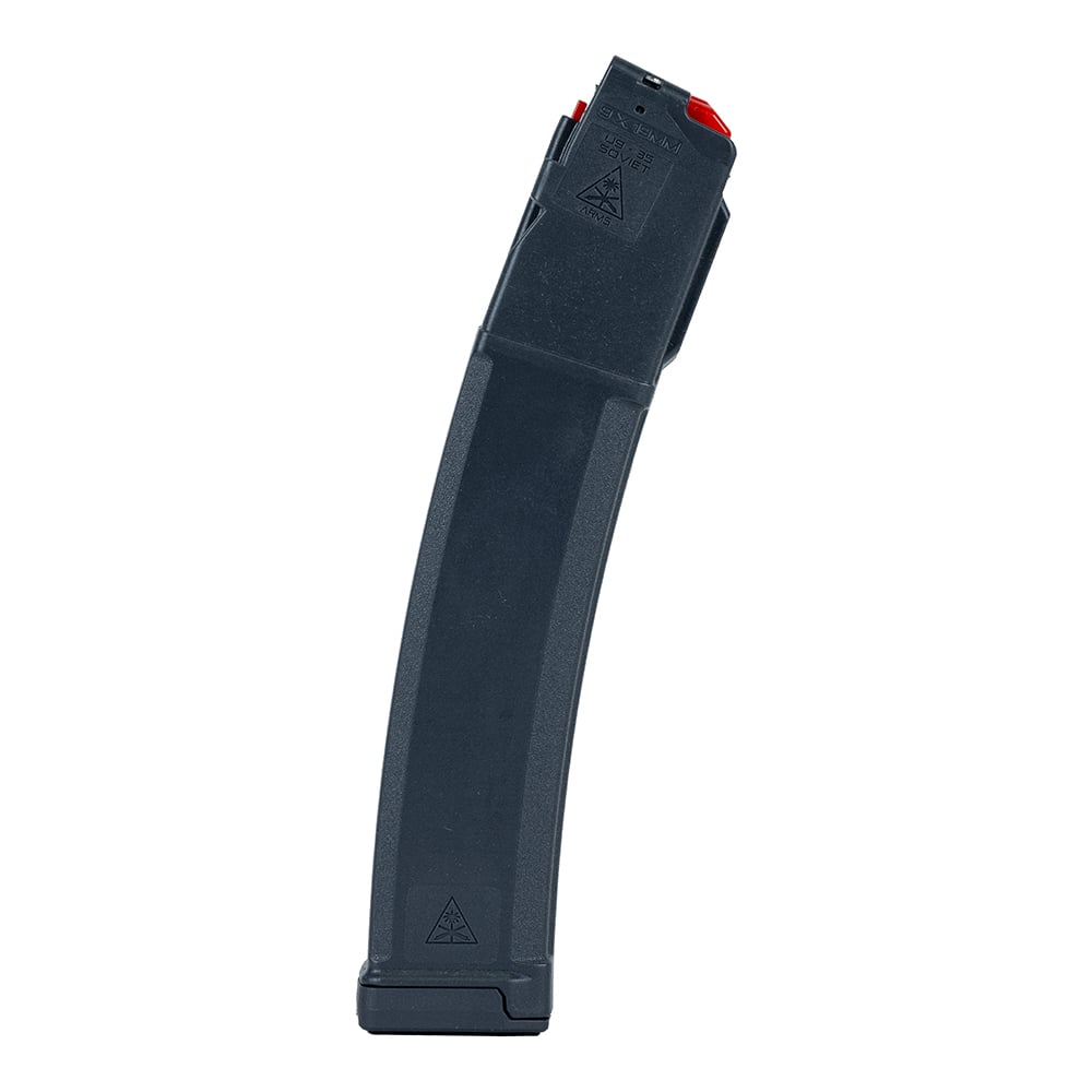 Soviet Arms AK-V 9X19mm 35 Round Patterned Magazine, Gray