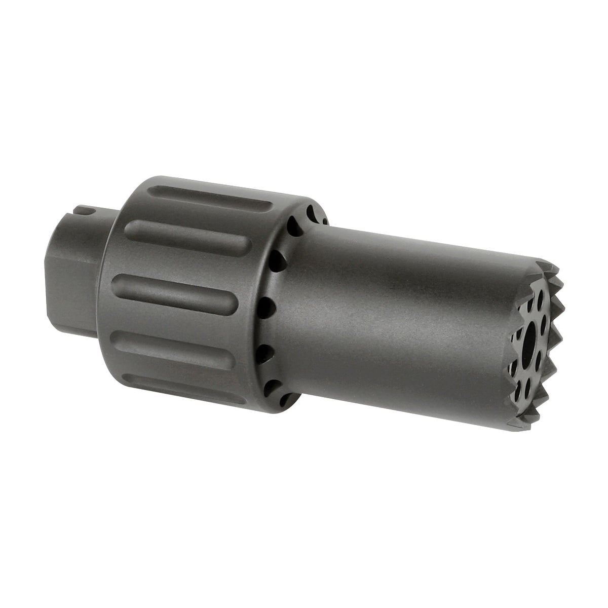 Midwest Industries Alpha Blast Diverter 1/2-28, Black