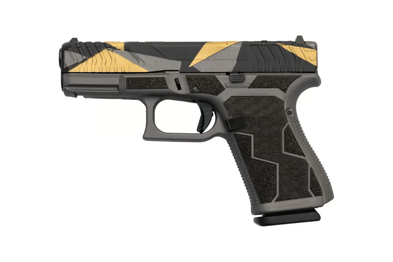 Glock G19 Gen5 MOS Geodesic Camo Hybrid Stipple 9mm