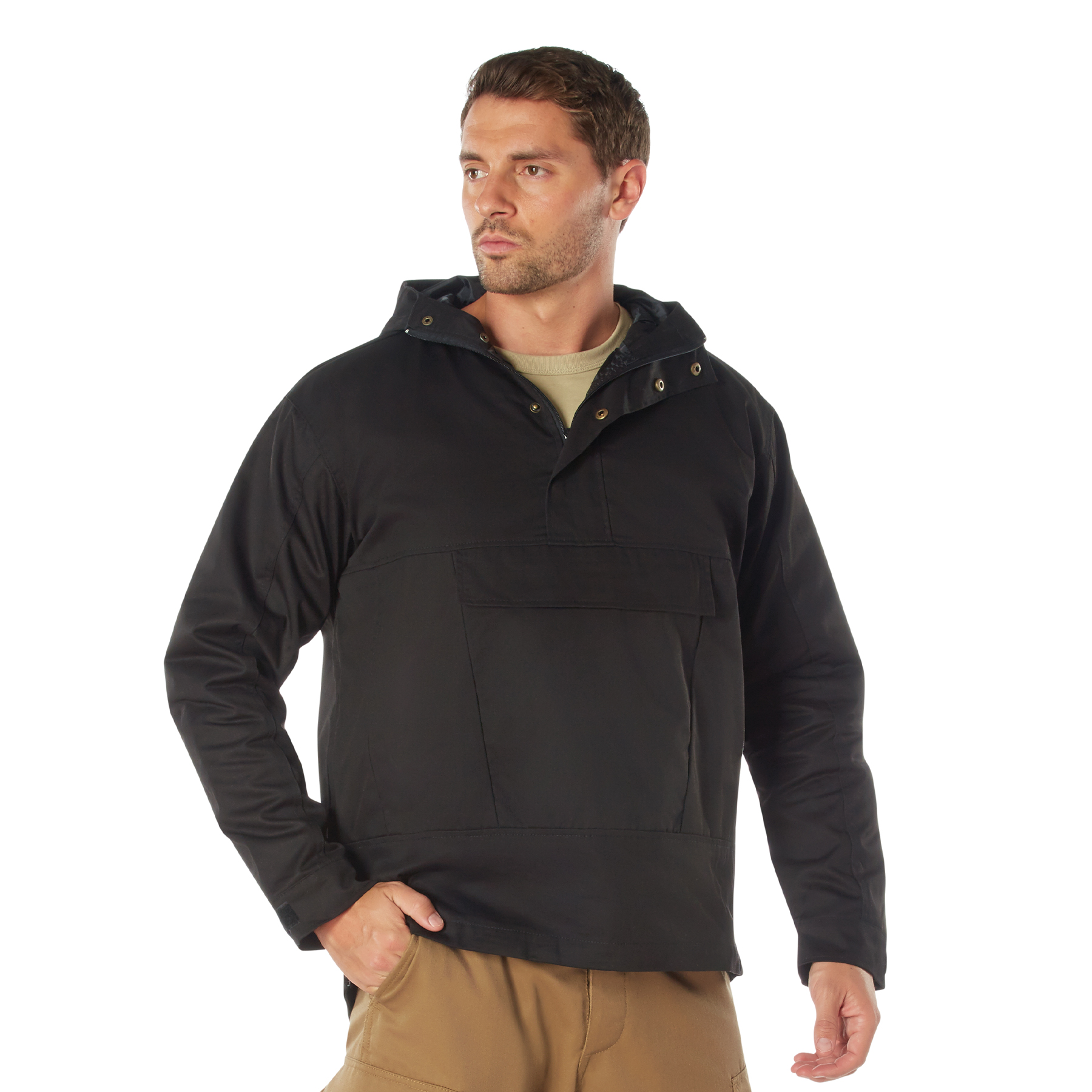 Rothco Anorak Parka - Black, Large