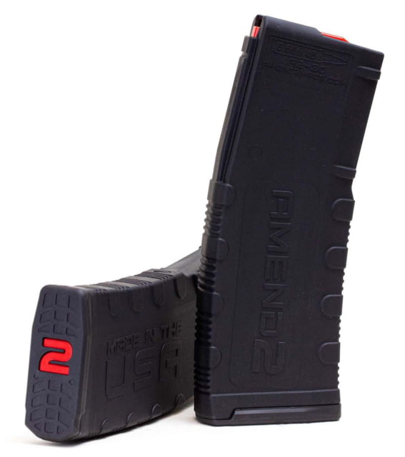 Amend2 Mod-2 Rifle Magazine AR-15/M4/M16 5.56x45mm NATO/.223 Remington 30 Round Black 1 Pack Polymer 30RD