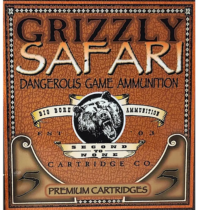 Grizzly Ammo GC47NE1 470NitroExpress 500gr Triple Shock X 5 Per Box/10 Case