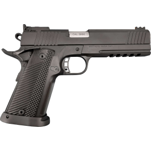 Rock Island 56645 Pro Ultra Match 9mm Luger 5 17+1 Black Parkerized Black Parkerized Steel Slide Black G10 Grip