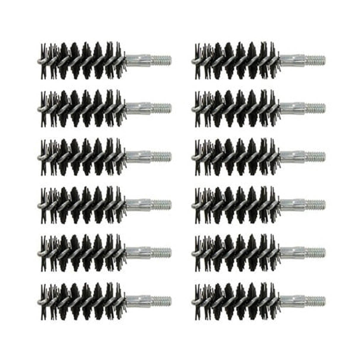 Brownells .50 Cal #8-32 Male Standard Line Bore Brush, Pack of 12