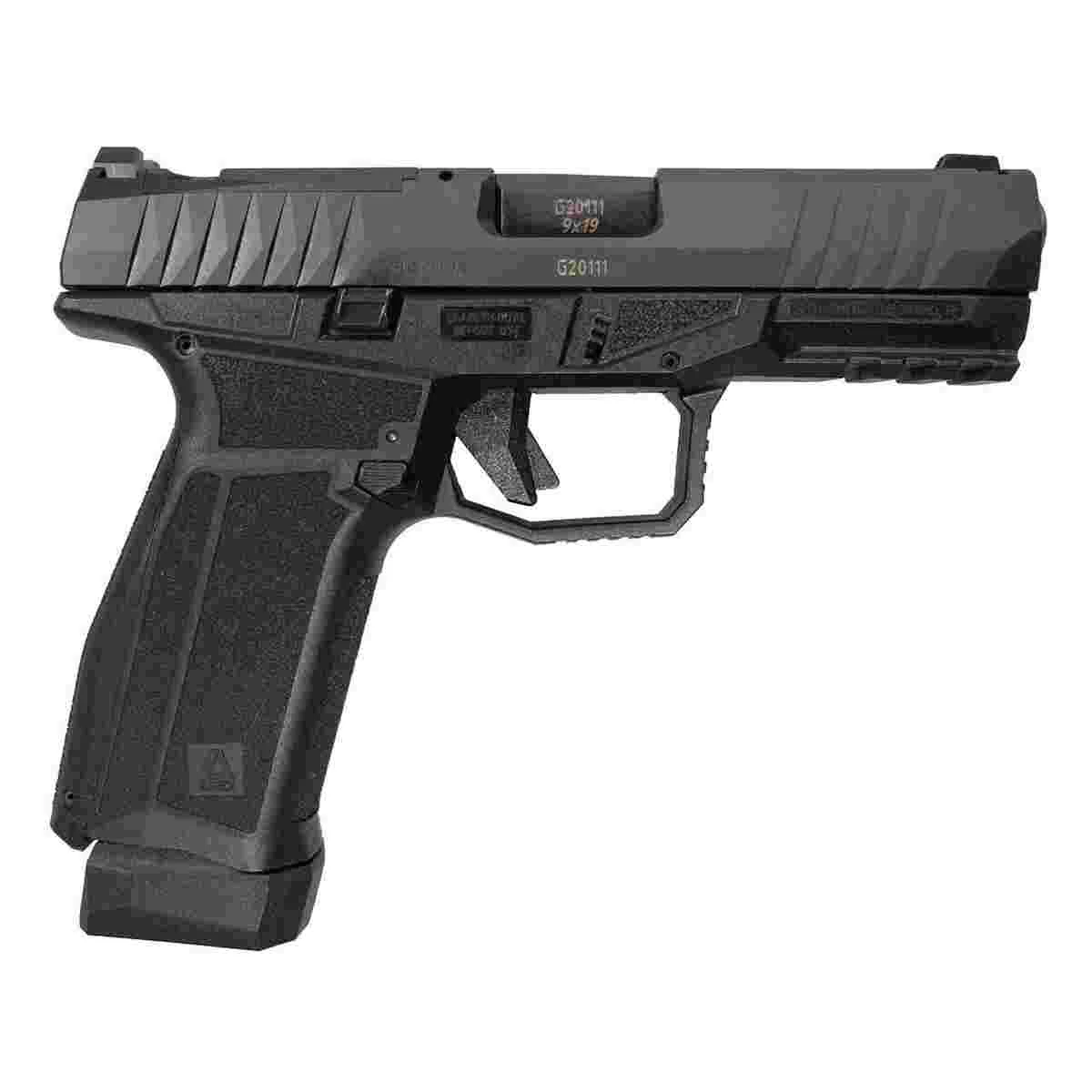 Arex Delta Gen 2 X OR Handgun 9mm Luger 17(1)19(1)rd Magazines 4" Barrel Black