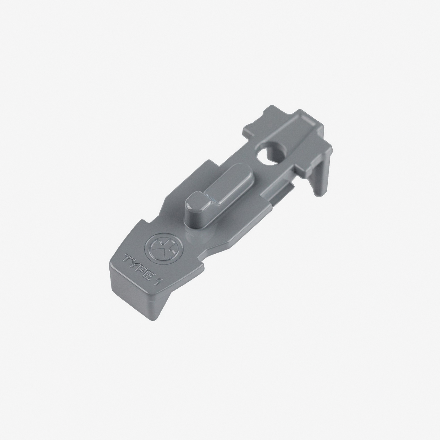 Magpul Industries Type 1 Tactile Lock-Plate, Gray, 5/pack - MAG803-GRY