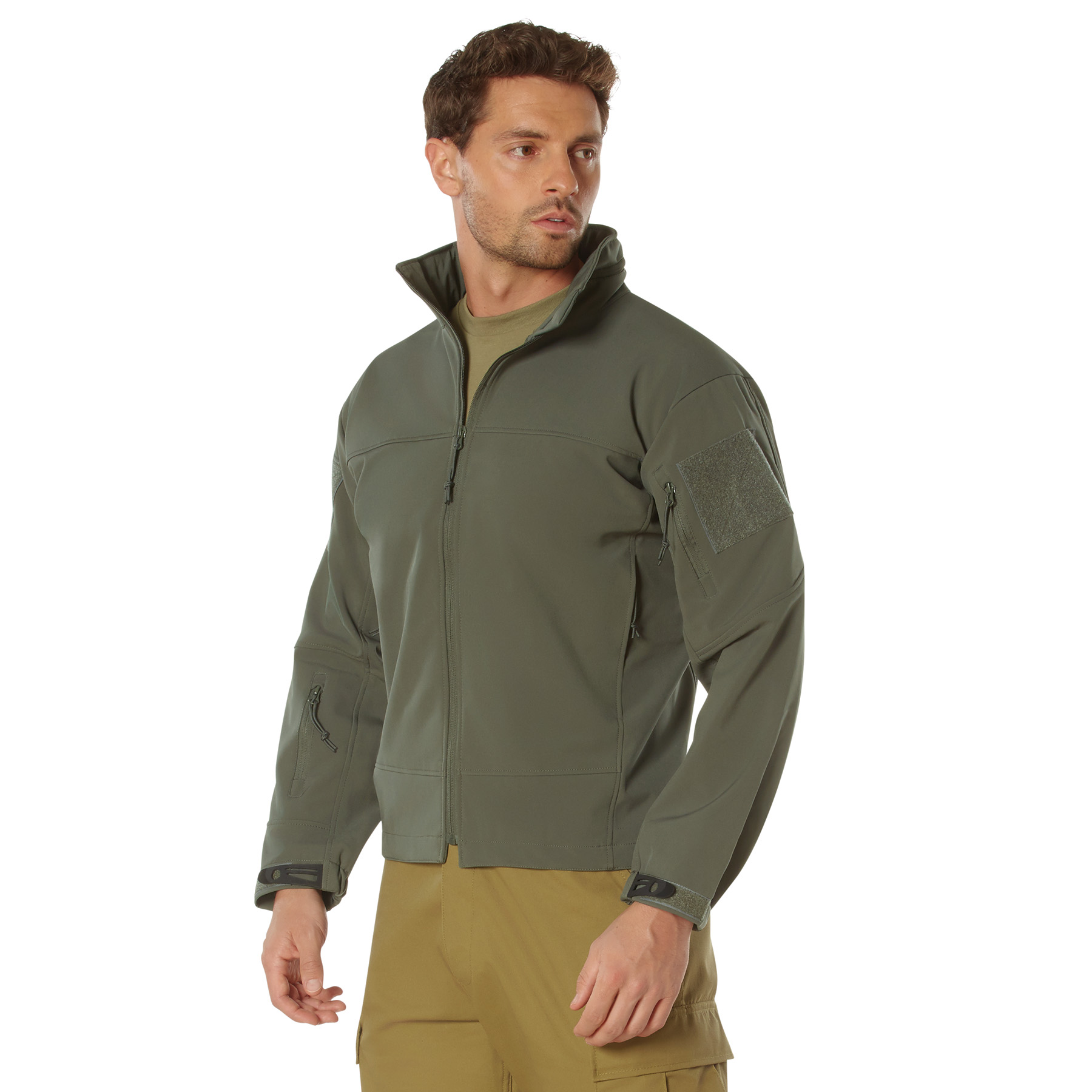 Rothco Covert Ops Lightweight Soft Shell Jacket - Olive Drab, X-Large