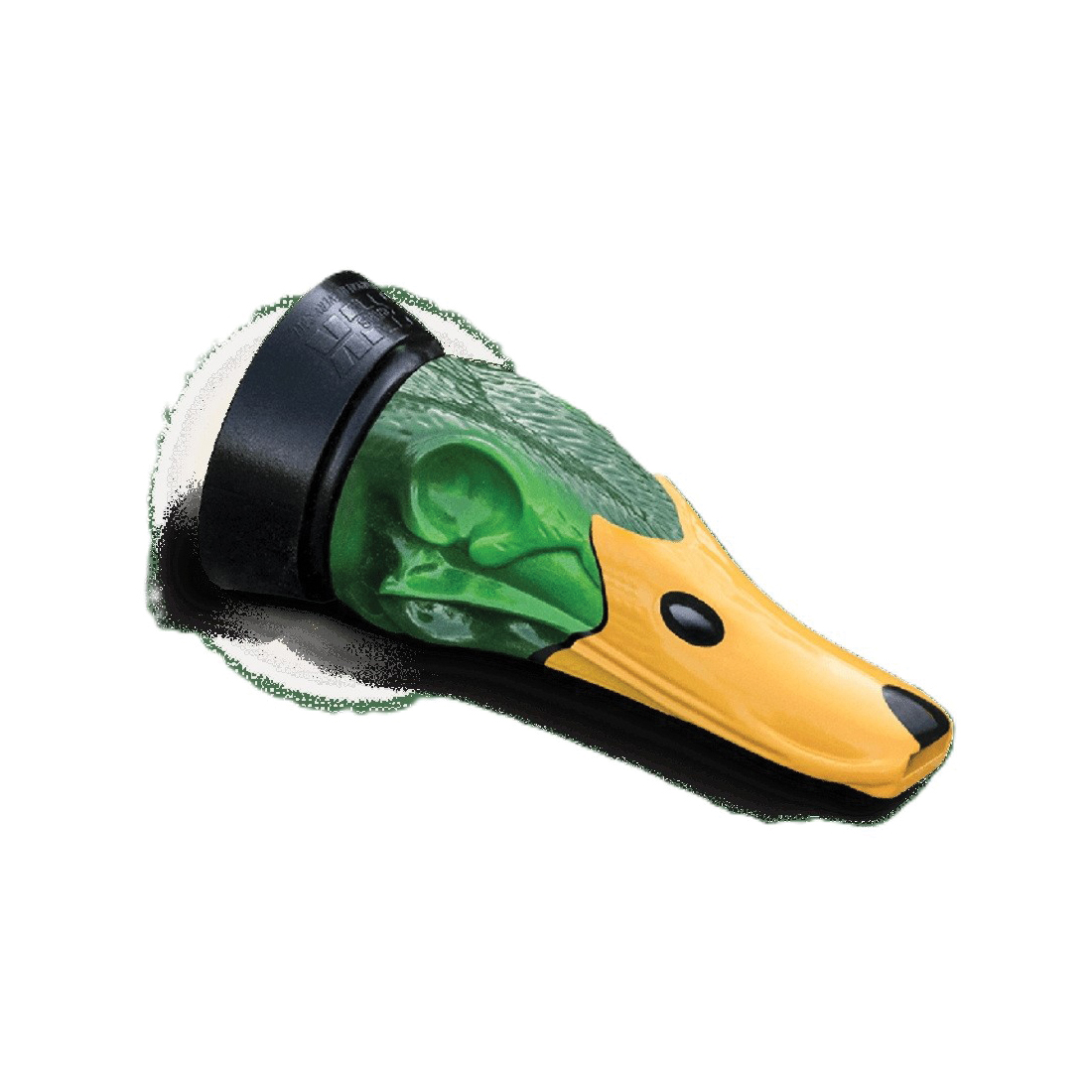 Zink Calls Mallard Drake Whistle Duck Mallard Call, Black/Green/Yellow