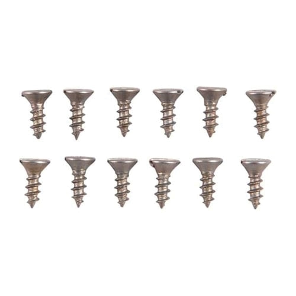 Brownells #2 x 0.25" Flat Head Wood Screw, Pack of 12