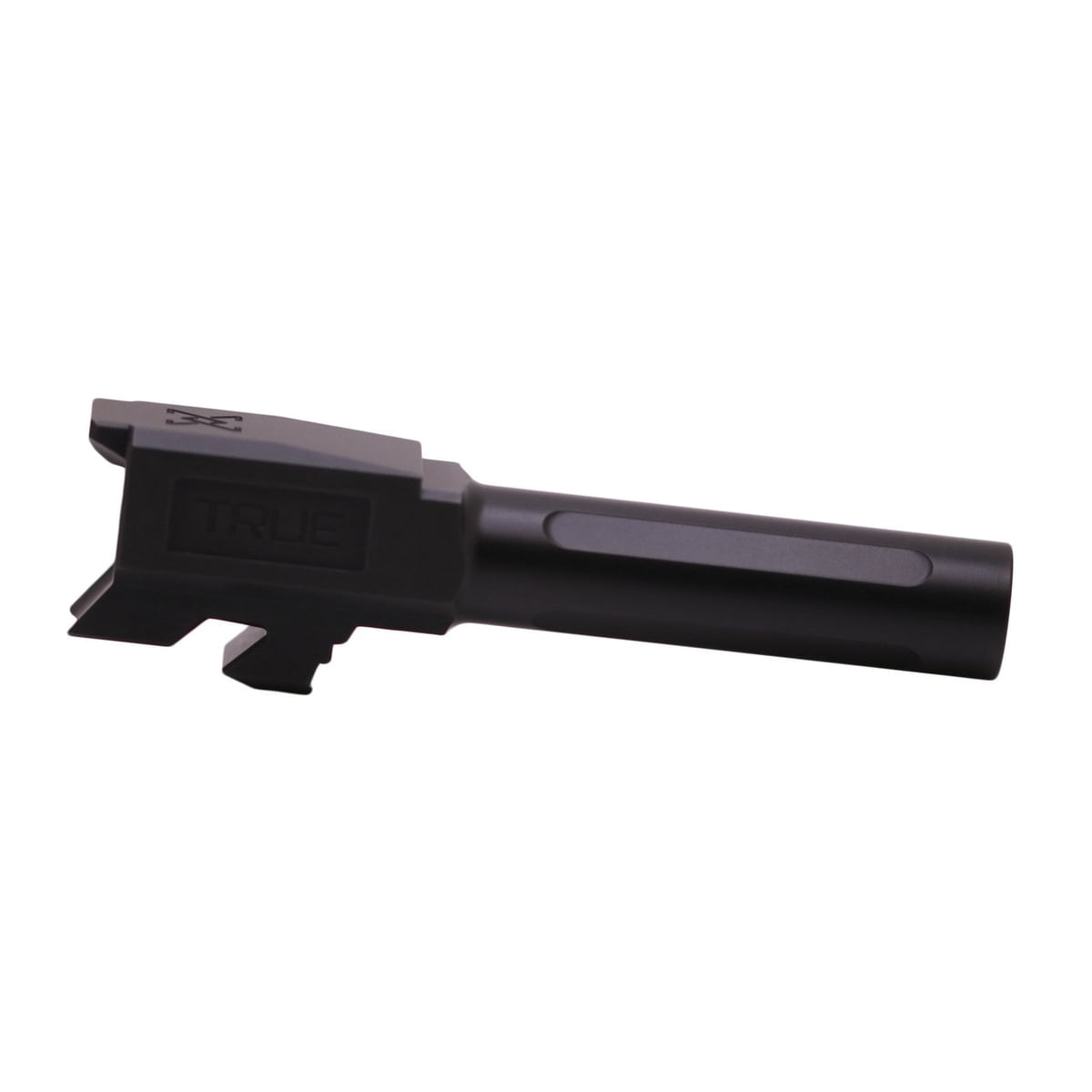 True Precision Barrel 9mm 3.40" Fits Glock G43/G43X, Black - High-Performance Design - TP-G43B-XBL