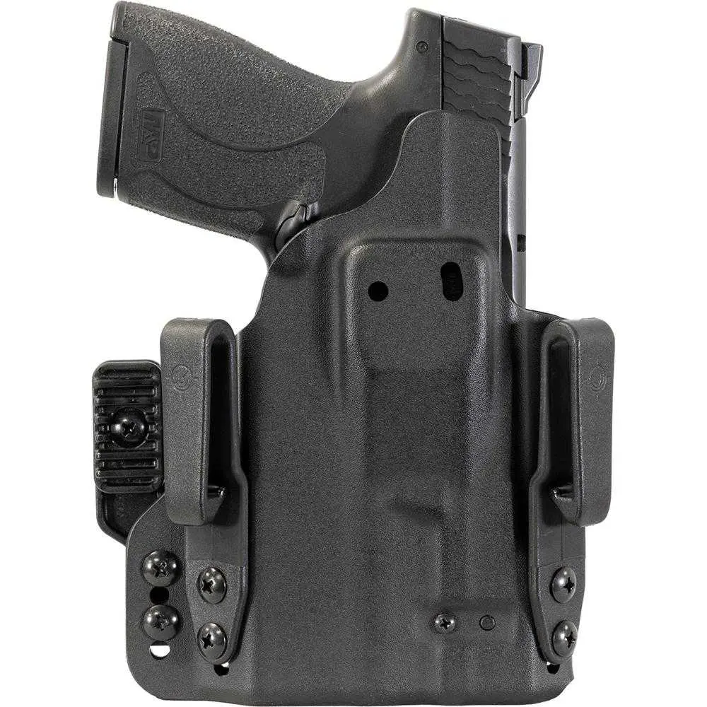 Mission First Tactical Pro Series IWB Light Holster for S Shield 1.0/2.0/Plus TLR-6/TLR-6 HL/TLR-6 HL G Black Ambi