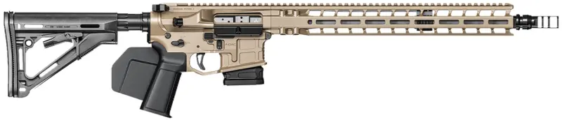 Radian Weapons R0601 Model 1 Carbine *CA Compliant 223 Wylde 10+1 16", FDE Billet Rec/M-Lok Handgaurd, Paddle Grip Fixed CTR Stock, Dead Air Keymo Flash Hider, Ambi Controls, Vertex Trigger