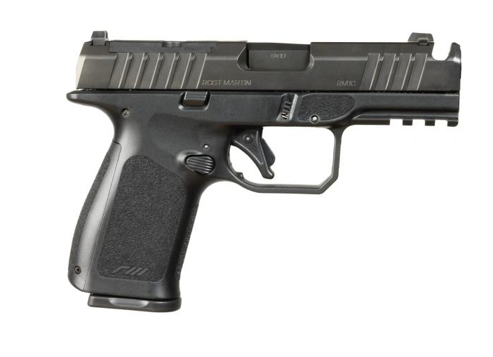 Rost Martin RM1C Comp 4" 9mm 15rd OR FS Handgun, Black